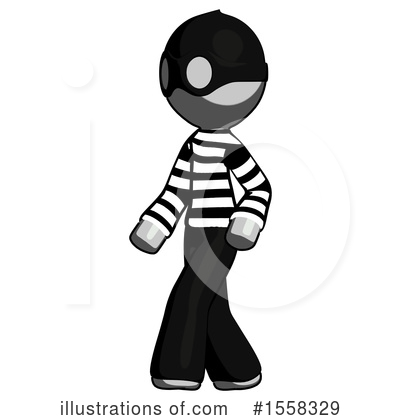 Royalty-Free (RF) Gray Design Mascot Clipart Illustration by Leo Blanchette - Stock Sample #1558329