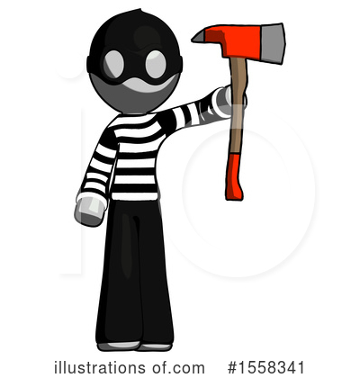 Royalty-Free (RF) Gray Design Mascot Clipart Illustration by Leo Blanchette - Stock Sample #1558341