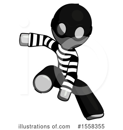 Royalty-Free (RF) Gray Design Mascot Clipart Illustration by Leo Blanchette - Stock Sample #1558355