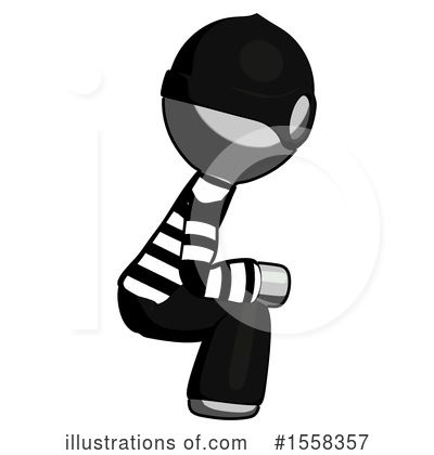 Royalty-Free (RF) Gray Design Mascot Clipart Illustration by Leo Blanchette - Stock Sample #1558357