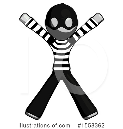 Royalty-Free (RF) Gray Design Mascot Clipart Illustration by Leo Blanchette - Stock Sample #1558362