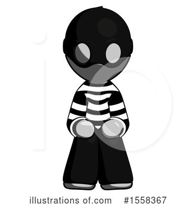 Royalty-Free (RF) Gray Design Mascot Clipart Illustration by Leo Blanchette - Stock Sample #1558367