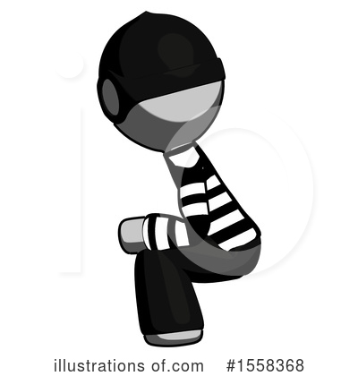 Royalty-Free (RF) Gray Design Mascot Clipart Illustration by Leo Blanchette - Stock Sample #1558368