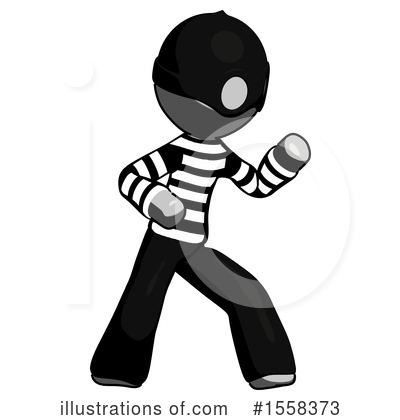 Royalty-Free (RF) Gray Design Mascot Clipart Illustration by Leo Blanchette - Stock Sample #1558373