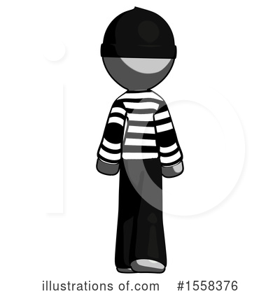Royalty-Free (RF) Gray Design Mascot Clipart Illustration by Leo Blanchette - Stock Sample #1558376