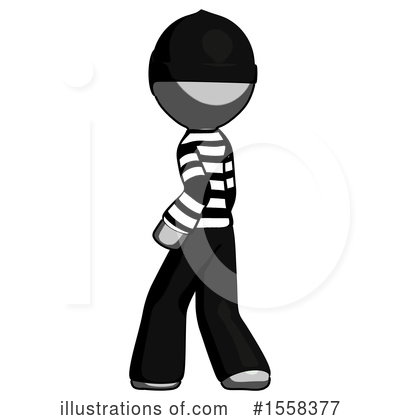 Royalty-Free (RF) Gray Design Mascot Clipart Illustration by Leo Blanchette - Stock Sample #1558377