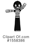 Gray Design Mascot Clipart #1558386 by Leo Blanchette