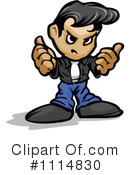 Greaser Clipart #1114830 by Chromaco