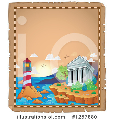 Royalty-Free (RF) Greece Clipart Illustration by visekart - Stock Sample #1257880