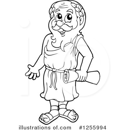 Greek Man Clipart #1255994 by visekart