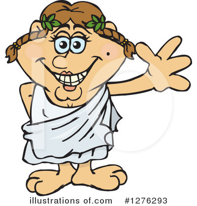 Toga Clipart #1276293 by Dennis Holmes Designs