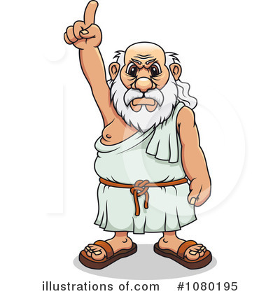 Royalty-Free (RF) Greek Man Clipart Illustration by Vector Tradition SM - Stock Sample #1080195