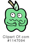 Green Apple Clipart #1147094 by lineartestpilot