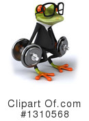 Green Business Frog Clipart #1310568 by Julos