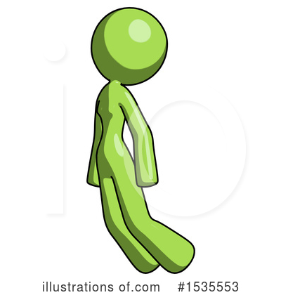Royalty-Free (RF) Green Design Mascot Clipart Illustration by Leo Blanchette - Stock Sample #1535553