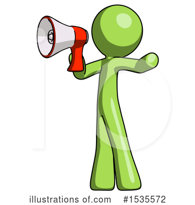 Royalty-Free (RF) Green Design Mascot Clipart Illustration by Leo Blanchette - Stock Sample #1535572