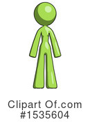 Green Design Mascot Clipart #1535604 by Leo Blanchette