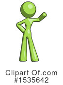 Green Design Mascot Clipart #1535642 by Leo Blanchette