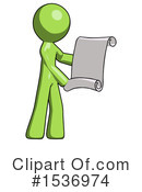 Green Design Mascot Clipart #1536974 by Leo Blanchette