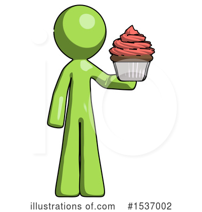 Royalty-Free (RF) Green Design Mascot Clipart Illustration by Leo Blanchette - Stock Sample #1537002