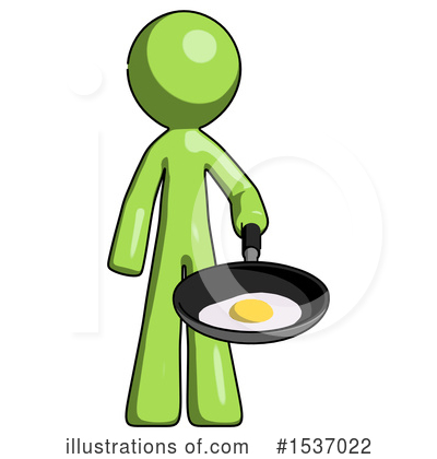 Royalty-Free (RF) Green Design Mascot Clipart Illustration by Leo Blanchette - Stock Sample #1537022