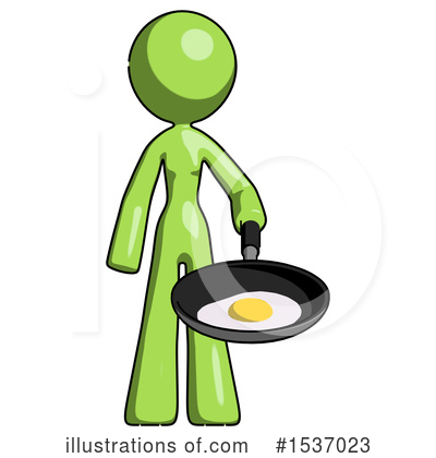 Royalty-Free (RF) Green Design Mascot Clipart Illustration by Leo Blanchette - Stock Sample #1537023