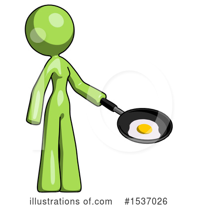 Royalty-Free (RF) Green Design Mascot Clipart Illustration by Leo Blanchette - Stock Sample #1537026