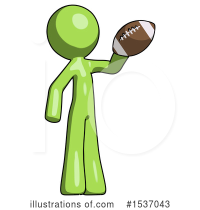Royalty-Free (RF) Green Design Mascot Clipart Illustration by Leo Blanchette - Stock Sample #1537043