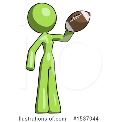 Royalty-Free (RF) Green Design Mascot Clipart Illustration by Leo Blanchette - Stock Sample #1537044