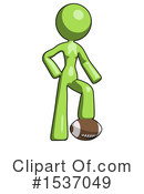 Green Design Mascot Clipart #1537049 by Leo Blanchette