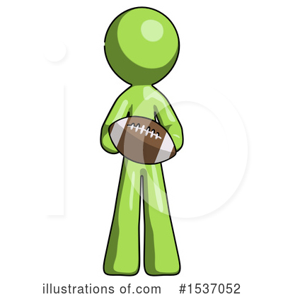 Royalty-Free (RF) Green Design Mascot Clipart Illustration by Leo Blanchette - Stock Sample #1537052