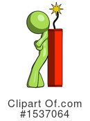 Green Design Mascot Clipart #1537064 by Leo Blanchette