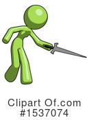 Green Design Mascot Clipart #1537074 by Leo Blanchette