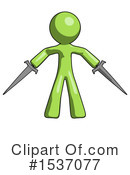 Green Design Mascot Clipart #1537077 by Leo Blanchette