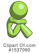 Green Design Mascot Clipart #1537090 by Leo Blanchette