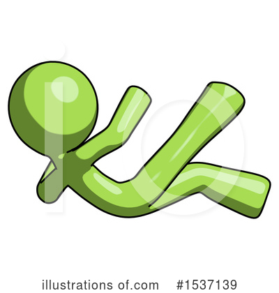 Royalty-Free (RF) Green Design Mascot Clipart Illustration by Leo Blanchette - Stock Sample #1537139