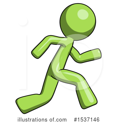 Royalty-Free (RF) Green Design Mascot Clipart Illustration by Leo Blanchette - Stock Sample #1537146