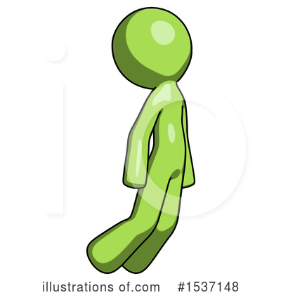 Royalty-Free (RF) Green Design Mascot Clipart Illustration by Leo Blanchette - Stock Sample #1537148