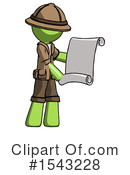 Green Design Mascot Clipart #1543228 by Leo Blanchette