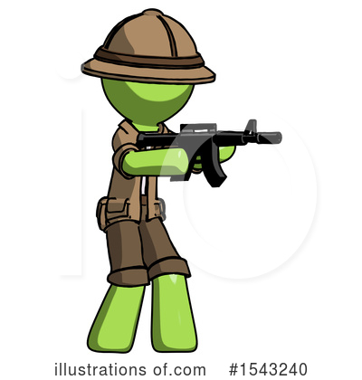 Royalty-Free (RF) Green Design Mascot Clipart Illustration by Leo Blanchette - Stock Sample #1543240