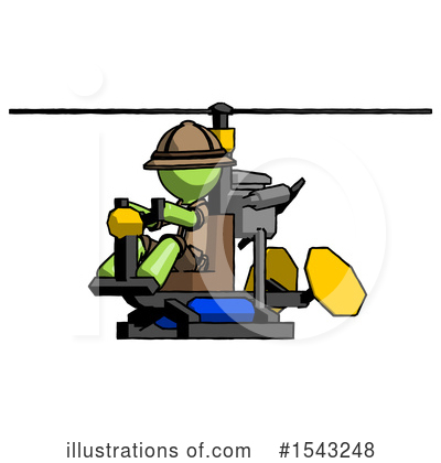 Royalty-Free (RF) Green Design Mascot Clipart Illustration by Leo Blanchette - Stock Sample #1543248