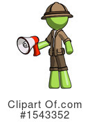 Green Design Mascot Clipart #1543352 by Leo Blanchette