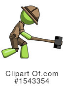 Green Design Mascot Clipart #1543354 by Leo Blanchette