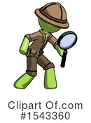 Green Design Mascot Clipart #1543360 by Leo Blanchette
