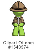 Green Design Mascot Clipart #1543374 by Leo Blanchette