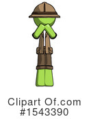 Green Design Mascot Clipart #1543390 by Leo Blanchette