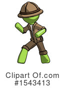 Green Design Mascot Clipart #1543413 by Leo Blanchette