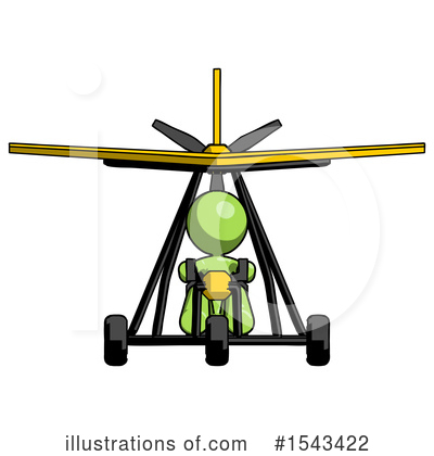 Royalty-Free (RF) Green Design Mascot Clipart Illustration by Leo Blanchette - Stock Sample #1543422