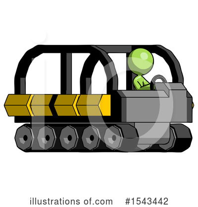 Royalty-Free (RF) Green Design Mascot Clipart Illustration by Leo Blanchette - Stock Sample #1543442