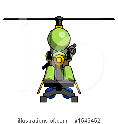 Royalty-Free (RF) Green Design Mascot Clipart Illustration by Leo Blanchette - Stock Sample #1543452